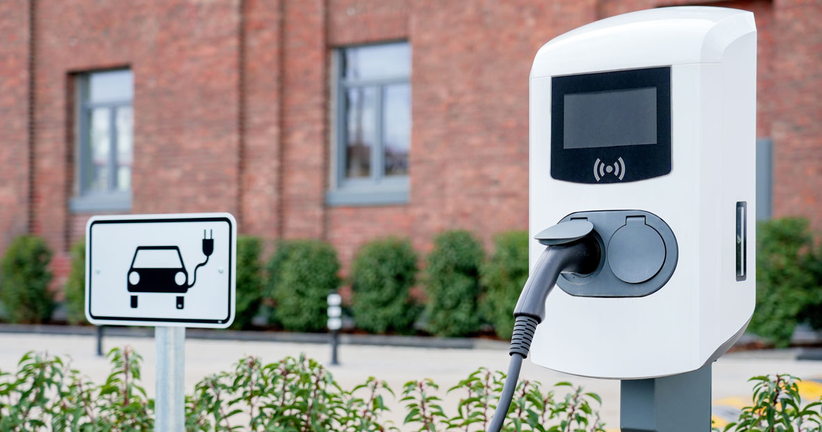 Borne de recharge électrique